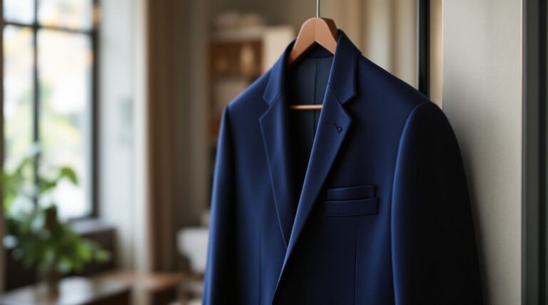 Jakie spodnie do granatowej marynarki? Poradnik stylizacji